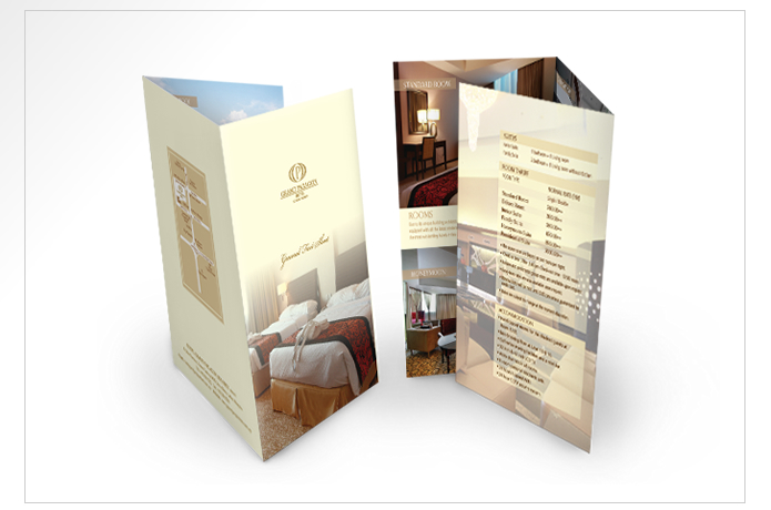 Grand Paragon Brochure Invitation Card