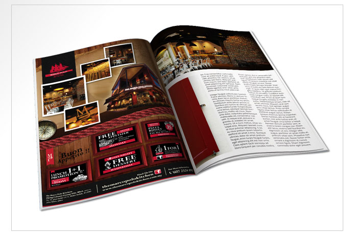 Marco Polo Magazine Ad