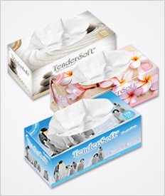 Packaging Design_Tender Soft Tissue Box